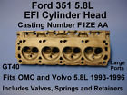 0987970 3854214 Ford Omc Volvo Marine Cylinder Head Casting Aa