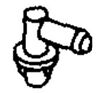 0345237 345237 Omc Evinrude Johnson Outboard Fuel Pump Elbow