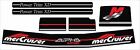37-22 Mercruiser The Complete Set Alpha One Decals Rams Sticker