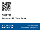 3819708 Volvo Penta Instrument Kit Part