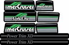 3906 Mercruiser The New Green Alpha One Gen Rams Sticker Set