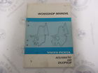 5173 Volvo Penta Service Workshop Manual Aquamatic Duoprop