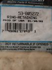 53-805272 Mercury Mercruiser Bravo Stern Drive Retaining Ring