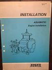 5307 Volvo Penta Installation Manual Aquamatic Engine