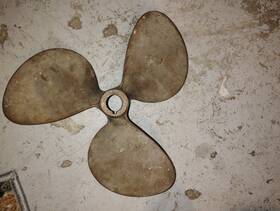 12x9p Federal 8177a Columbia Chris Craft Bronze Propeller Rh 3 Blade