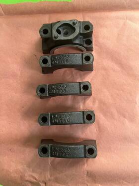 3932363 General Motors Marine Division / Mercruiser Gm 350 5.7l Engine 2-bolt Main Bearing Caps And Windage Bolts