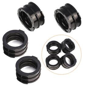 Hkseller-au 550747348274 4x Carburetor Intake Manifold Rubber Boots For Yamaha Vmax 1200 Vmx1200 85-07