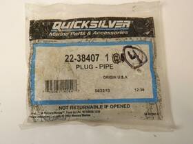 22-384074 Mercruiser 22-38407 Oem Quicksilver Pipe Plug Pack Of 4 Each