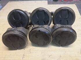 6271096 Mercruiser 4.3 5.7 Sbc Chevy Pistons And Rods 4 Inch Diameter 6 Total