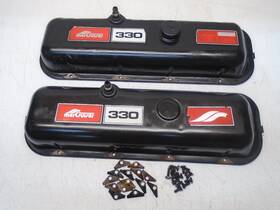 75592-75591 Mercruiser U1 75591 75592 Rocker Cover Set 330 7.4l