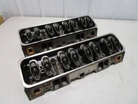 802556 Mercruiser Gm 5.0 Oem Fresh Water Used Cylinder Head Set 2