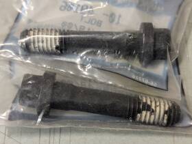 10-49106 Mercury Lot Of 2 Genuine Mercruiser Cylinder Head Bolts New Oem