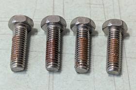 10-806290 Mercury Lot Of 4 Genuine Mercruiser Screws New Oem Bolts