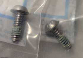 10-884786 Mercury Lot Of 2 Genuine Mercruiser Screws New Oem
