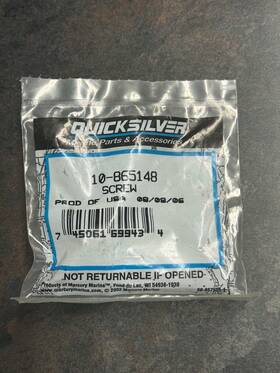 10-8m0207774 Mercury B88 Mercruiser 865148 Shift Lever Pivot Bolt 13743 And 8m0207774 Nos