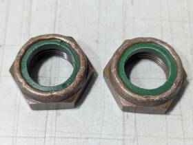 11-22339 Mercury Lot Of 2 Genuine Lock Nuts New Oem