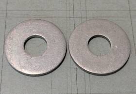 12-35777 Mercury Lot Of 2 Genuine Mercruiser Aluminum Washers New Oem