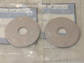12-44163 Mercury Lot Of 2 Genuine Mercruiser Washers New Oem