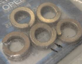13-33734 Mercury Lot Of 5 Genuine Mercruiser Lock Washers New Oem