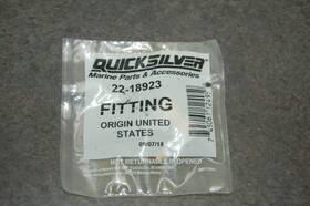 22-18923 Mercury New Genuine Brass Fitting Mercruiser Alpha One/bravo Engines