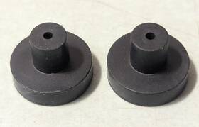 269011 Mercury Lot Of 2 Genuine Rubber Bumpers New Oem