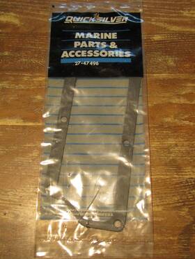27-47496 Mercury Nos Oem Mercruiser Oil Cooler Gasket Tr Trs Free Shipping