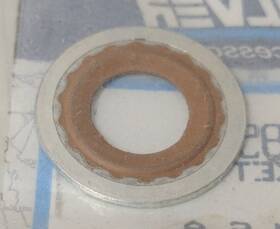 27-49955 Mercury Genuine Mercruiser Oil Pan Drain Plug Gasket New Oem