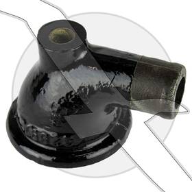 32891 Mercury Mercruiser Exhaust Manifold Water Inlet Housing