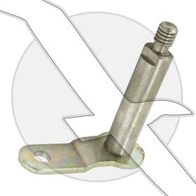 1396-4119 Mercury 4119 Marine Mercruiser Holley Carb Choke Housing Shaft