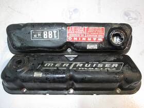 56171-56156 Mercury 56171 56156 Mercruiser 302 351 Ford V8 Rocker Valve Covers Stbd And Port