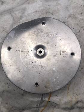 805299 Mercury 00 Mercruiser 7.4 L 454 V8 Gm Marine Engine Air Intake Filter Flame Arrester