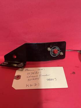 88-11178 Mercury Genuine Oem Used Mercruiser 50 Amp Circuit Breaker Freshwater Kk-3-1
