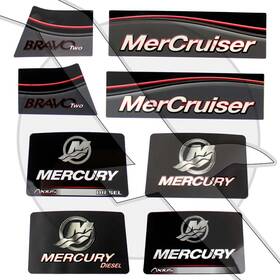 37-881758a05 Mercury 881758a05 Mercruiser Bravo 2 Sterndrive Decal Set