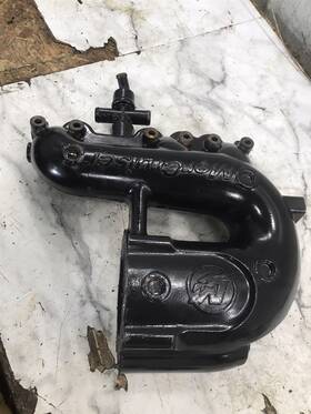8m0081114 Mercury Mercruiser 4.5 L V6 200 Hp Boat Marine Engine Exhaust Manifold