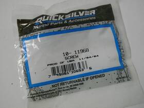 10-11968 Mercury Marine Quicksilver Mercruiser Screw / Head Bolt Oem