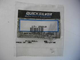 17-25810 Mercury Marine Quicksilver Mariner Roll Pin Oem Factory Pack Of 5 Each