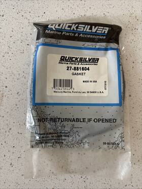 27-881604 Mercury Marine Quicksilver Gasket 496 8.1l Oem Sterndrive Mq74