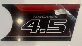 8m000845 Mercury Marine Oem Mercruiser 4.5l Engine Decal 2014 New