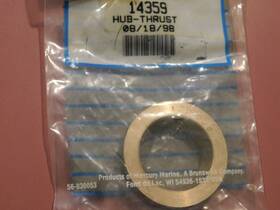 14359 Mercury/quicksilver Thrust Hub Washer Brand New Oe Very Fast Shipping