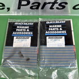 27-60715 Mercury/quicksilver Lot Of 2 New Gasket Carburetor Mounting 4b
