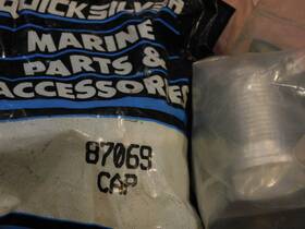 87069 Mercury Quicksilver Rod End Cap Genuine Oe Brand New Very Fast Shipping