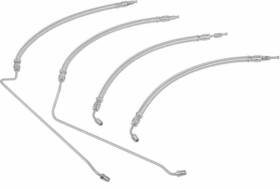 99904-trim North Boatparts New Mercruiser Alpha One Gen Two Trim Ram Cylinder Hose Kit 32-864960 32-864959