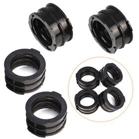 Obox 550747793982 4x Carburetor Intake Manifold Rubber Boots For Yamaha Vmax 1200 Vmx1200 85-07