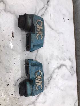 030182 Omc 3.8 L Gm V6 Stringer Boat Marine Engine Exhaust Elbow Risers