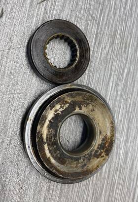 3852350 Omc Cobra Sx/ Volvo Sx Stern Drive 3.0-7.4l 19 Spline Prop Nut Spacer
