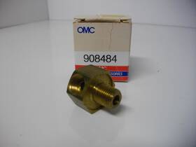 908484 Omc / Johnson Evinrude Oil Pan Drain Fitting Oem