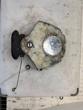980738 Omc Stern Drive Exhaust Housing Cover Stringer