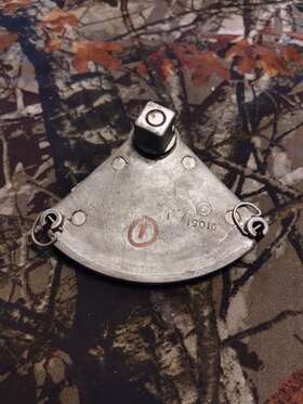982762 Omc Pulley And Shaft