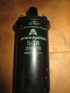 200670 Prestolite Omc Stringer Stern Drive Oem Coil With External Resistor