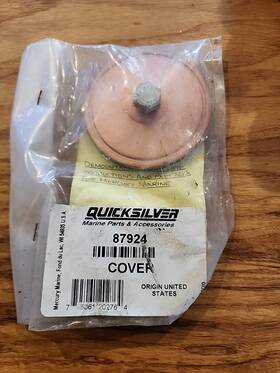87624 Quicksilver 87924 Quiksilver Mercruiser 3.7 3 Inch Heat Exchanger Cover Nos 87624 Quicksilver 87924 Quiksilver Mercruiser 3.7 3 Inch Heat Exchanger Cover Nos